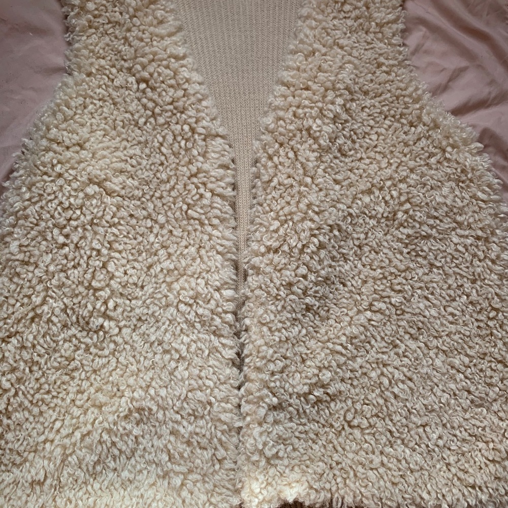 Faux Sherpa Vest
